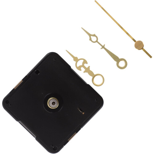 Wall Clock Accessories Mute Clock Mechanism Minimalist Style Plastic Material Stable Working Performance DIY Projects