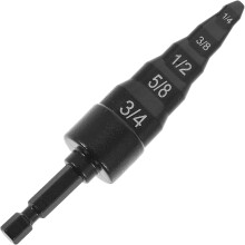 5-in-1 HVAC buisexpander boorset voor koperen buizen 6-19 mm, krimptang voor airconditioners