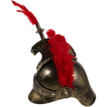 Klassischer Kriegerhelm für Cosplay, römischer Soldatenhut, Kostümrequisiten, mittelalterlicher Helm