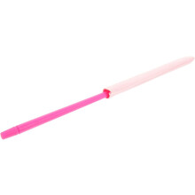 Praktischer, leicht zu reinigender Flötenreinigungsstab aus rosa Kunststoff – Fusselentfernungs-Zubehör für Zuhause