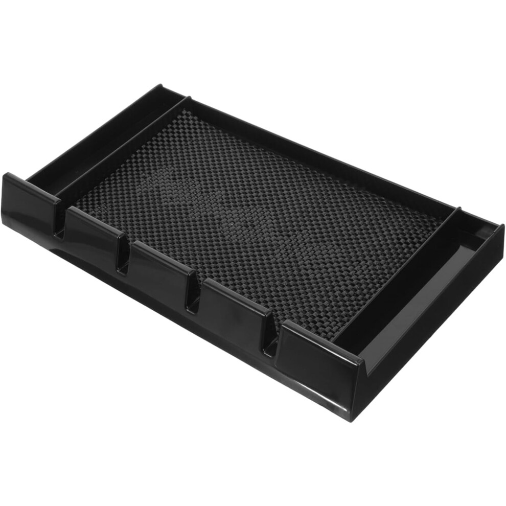 Hkhbjs Barber Organizer Tray Hair Clipper Tray Anti-Slip Salon Clippers Holder With Slots