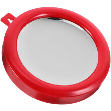 Bagua Mirror Versatile Hanging Design Plastic Alloy Sophisticated Wall Mirror for Home Entryway Decor