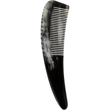 Feinzahniger Hornmassagekamm aus Naturknochen, Haarkamm für die Heimanwendung, Haarstyling-Werkzeug