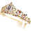 Elegant Rhinestone Bridal Headband Handmade 1