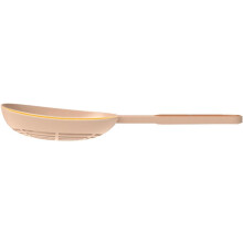 Kitchen Noodles Spoon Slotted Spoon Nylon Pp Long Handle Easy to Clean Filtering Oil Orange Kitchen Cooking Colander