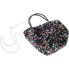 Paillettenbesetzte Umhängetasche, funkelnde Abendtasche für Damen, elegante Glitzertasche, einzigartige Tasche
