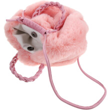 Plüsch-Beuteltasche für Damen, Umhängetasche, Wintermode, Messenger-Tasche, tragbar