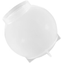 Matriță de silicon rotundă cu bilă de cristal, dintr-o singură bucată, de 45 mm, pentru turnare în rășină epoxidică DIY, matriță sferică