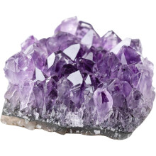 Natural Amethyst Crystal Cluster Ornament Random Shape Small Stone Collection Desktop