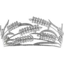 Elegante Brautkrone mit Strasssteinen für Brautkleid und Brautjungfern