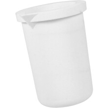 Goudkroes van kwarts met een inhoud van 2 kg, keramische kroesschaal van hoge zuiverheid.
