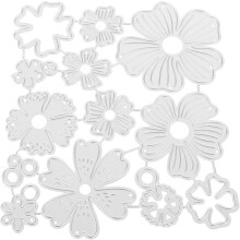 Blumen-Metallstanzform aus Kohlenstoffstahl, DIY-Bastelschablone, Handarbeitswerkzeug