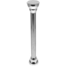 Spannbare Gardinenstange, Wäschestange, 30-45 cm längenverstellbar, Edelstahl, Kunststoff