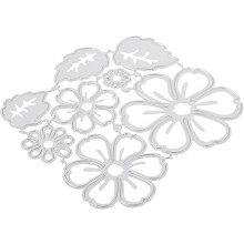 Blomsterstansemaljer 93X102Mm Karbonstål DIY Håndverksstanseform