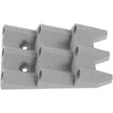 Wall Mounted Dart Holder Rack 9 Slots Gray Steel Tip Soft Tip Dart Display Stand Organizer