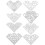 8pcs Carbon Steel Lace Embossing Cutting Dies Set Triangular Border Die Cuts 1