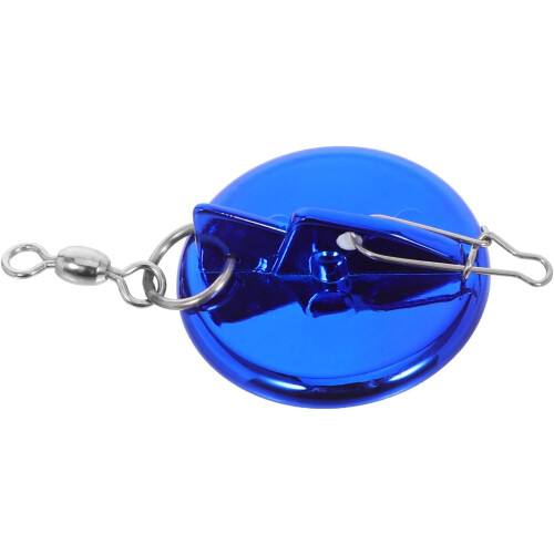 Meeresangel-Disc-Diverbinder mit 8-förmigem Wirbelclip, 4,5 cm Durchmesser Stahldraht-Köderverbinder