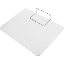 Skriveborddeler for student, personvernskjold, 40x30cm, hvitt metall, flyttbart skillepanel