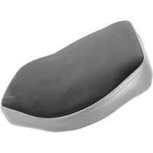 Sitzkissen für Rudermaschinen, Sitzpolster aus PU-Leder für Fitnessgeräte, graues Sitzkissen mit Rückenlehne