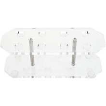 Acrylic Dart Stand Holder 6.29X2.36X2.16In Tabletop Dart Rack Organizer