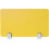 Yellow Acrylic Desk Divider 50cm x 30cm Office Desktop Partition Board 1