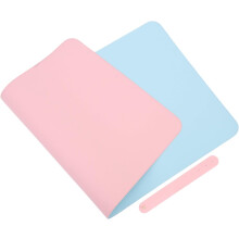 Extra veľká obojstranná podložka na stôl 80x40 cm, protišmyková podložka pod klávesnicu a myš