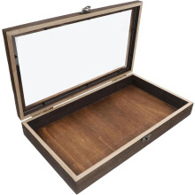 Insect Showcase Keepsake Box Wooden Pine Wood Shadow Box Aesthetic Display Versatile Usage