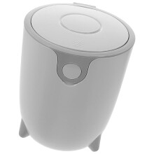 Kleiner Mülleimer mit Deckel, kreativer und niedlicher PP-Schreibtischabfalleimer, multifunktional einsetzbar für Küche, Schlafzimmer und Büro