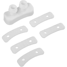Set di tubi per aromaterapia, diffusore portatile di oli essenziali con design in legno.