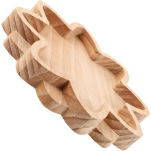 Schmuckständer mit Lotus-Tablett aus Holz, Sortierfunktion für Perlenketten und Aufbewahrungsmöglichkeit für Kristalle