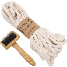 8mm Macrame Cord DIY Craft Knitting Rope 10m Handmade Cotton Hanging Tapestry Thread