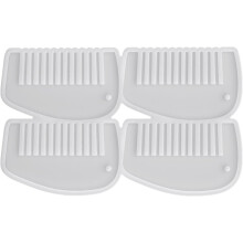 1 buc pieptene de păr mucegai silicon flexibil mucegai DIY crafting mucegai pieptene manual mucegai silicon mucegai pieptene de păr