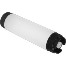 Doppelkopf-Quetschflasche aus schwarzem Kunststoff, 2 Stück mit doppelseitigem Spender