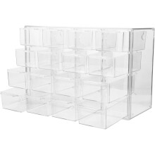 Schmuckaufbewahrungsbox, Ohrringhalter, Organizer für Schmuck und Make-up, Ringvitrine