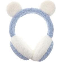 Bear Earmuffs Winter Outdoor Warm Fuzzy Ear Muffs Girl Ear Warmer for Cold Weather Ski Accessories Plush Earmuffs