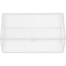 Acrylbox mit Deckel, Aufbewahrungsbehälter für Waschmittel, großes Fassungsvermögen, einfache Handhabung, schneller Zugriff