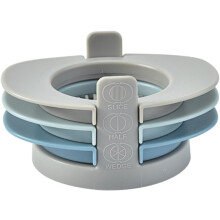 Slicer e separador multifuncional 3-em-1 aço inoxidável com alças de silicone