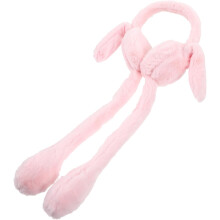 Cold Earmuffs for Women Winter Plush Earmuffs Movable Rabbit Ears for Running and Outdoor Activities in Cold Weather