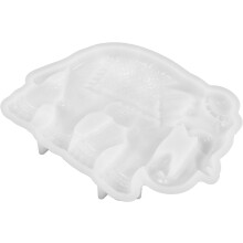 Elefant silicon mucegai DIY epoxidic turnare mucegai pentru rășină artizanat perete agățat desktop ornament