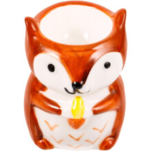Ceramic Egg Cup Squirrel Type Egg Holder for Kitchen and Charming Table Decoration Suitable