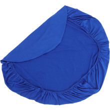 Moderne, elastische, flexible Tischdecke, quadratisch, aus Polyester, blau, multifunktional, leicht zu reinigen