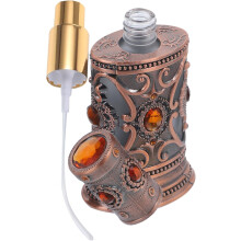 Sticle de parfum din Orientul Mijlociu, sticlă de eșantion de parfum din aliaj de sticlă, stil vintage, pentru articole de toaletă de călătorie