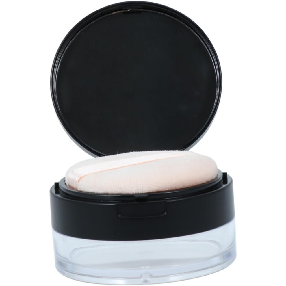 Hkhbjs Portable Empty Powder Case With Mirror And Elastic Net Sifter Makeup Powder Container