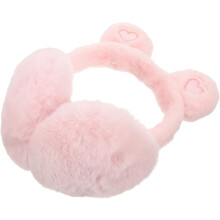 Love Earmuffs for Women Plush Fuzzy Ear Warmers Adult Winter Outdoor Use Soft Furry Design Cozy Ear Muffs
