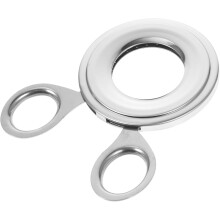 Ferramenta de cozinha de aço inoxidável de corte de casca de ovo Topper resistente à ferrugem fácil de transportar para cozinha em casa