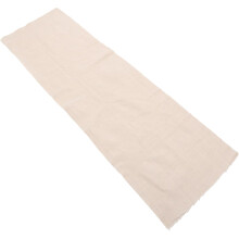 Pânză de brodat bej din in 50x160cm DIY Cross Stitch Material de cusut Gridding Material portabil de brodat Gridding Material
