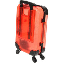 Úložný box na mihalnice v tvare kufra, prázdny puzdro na mihalnice, mini kufor, darčeková krabička na cesty vonku