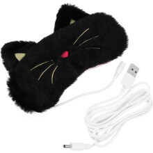 Beheizbare Kontur-Augenmaske mit USB-Anschluss, beheizbar und lichtundurchlässig – Schlafmaske