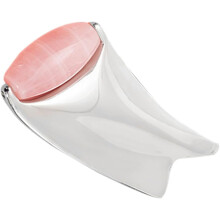 Lift-up Facial Beauty Device Gua Sha Board Beauty Tool Face Tool Zinc Alloy Double-end Guasha Board
