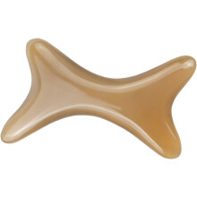 Natural Horn Face Guasha Plate Gua Sha Tool Scrapping Board Massage Board Bone Shape